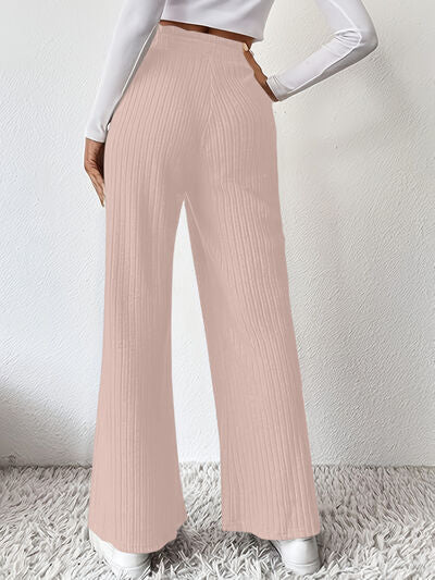 swvws Ribbed High Waist Pants