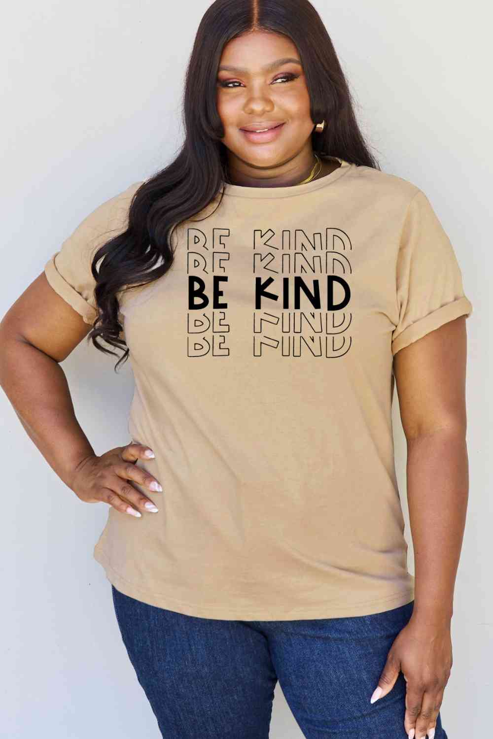 swvws Simply Love Full Size BE KIND Graphic T-Shirt