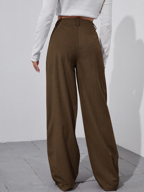 swvws Straight Leg High Waist Pants