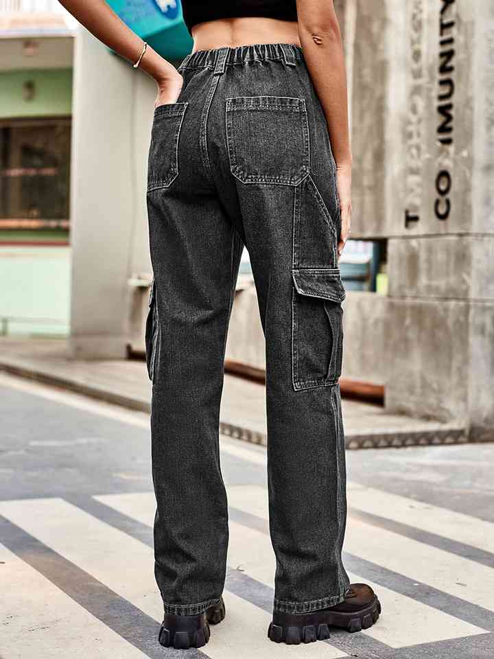 swvws Straight Leg Cargo Jeans