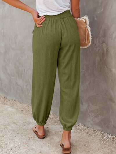 swvws High Waist Cropped Pants