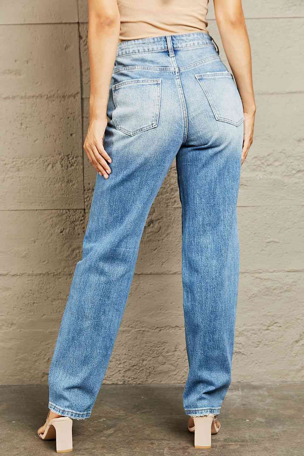 swvws BAYEAS High Waisted Straight Jeans