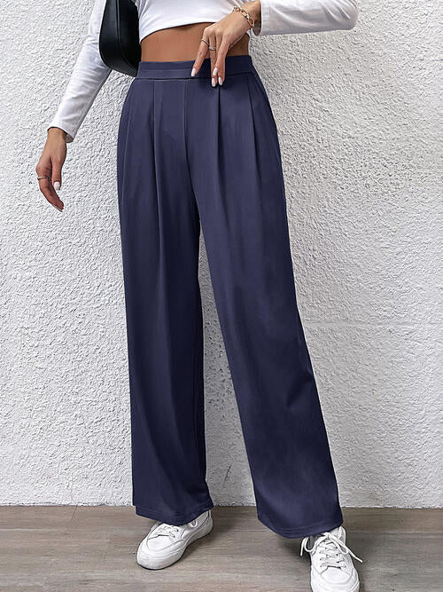 swvws High Waist Straight Pants