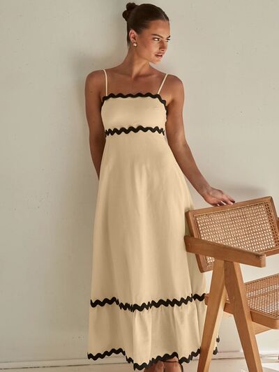 swvws Spaghetti Strap Maxi Dress