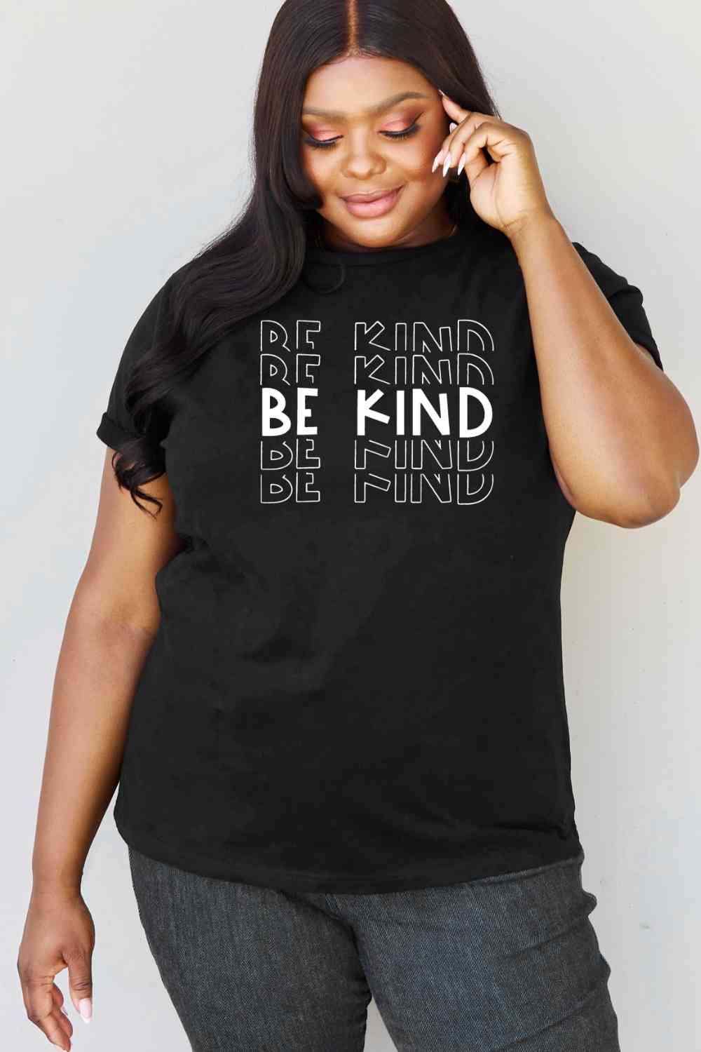 swvws Simply Love Full Size BE KIND Graphic T-Shirt