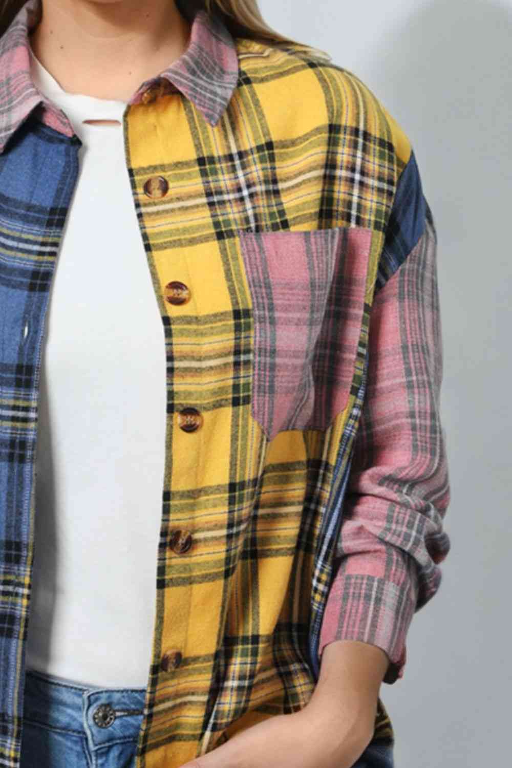 swvws Tricolor Plaid Shirt