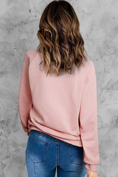 swvws BE MINE WINE Round Neck Sweatshirt