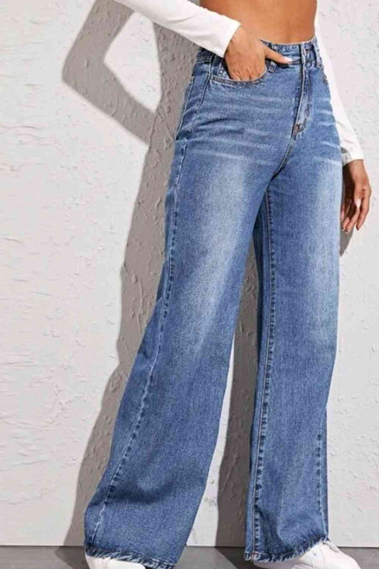 swvws High Waist Wide Leg Jeans