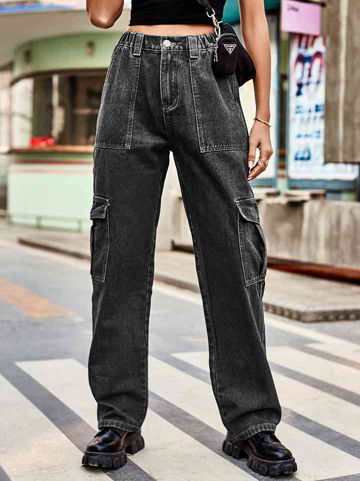 swvws Straight Leg Cargo Jeans