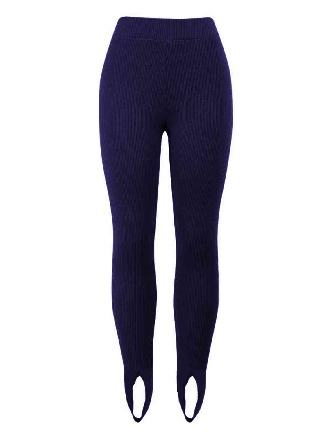 swvws Ribbed Mid Waist Leggings