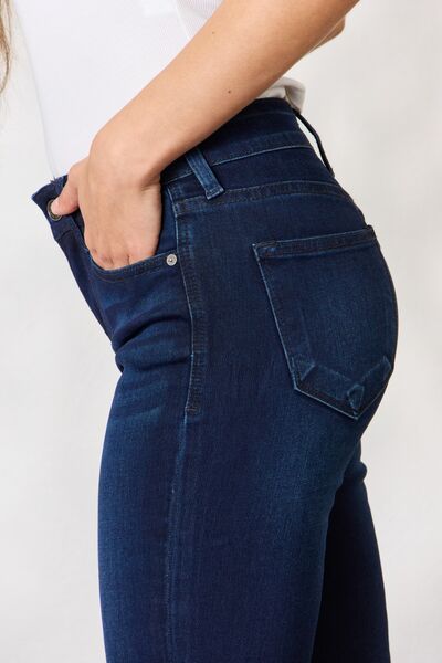 swvws Kancan Full Size Mid Rise Flare Jeans