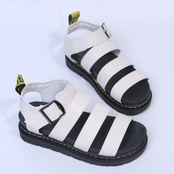 swvws - White Casual Patchwork Solid Color Round Comfortable Out Door Shoes