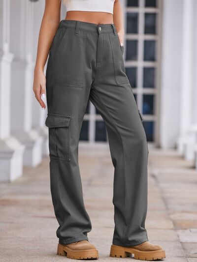 swvws Straight Denim Cargo Pants