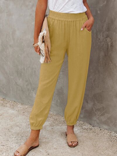 swvws High Waist Cropped Pants