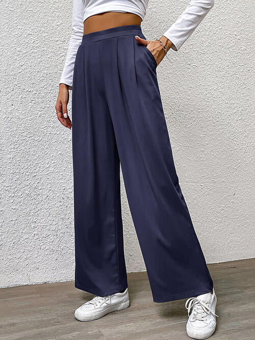 swvws High Waist Straight Pants