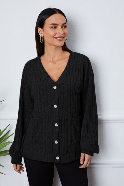 swvws Button Up Long Sleeve Cover Up