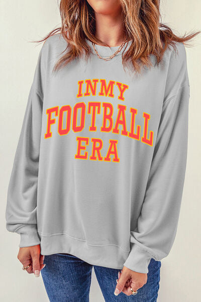 swvws IN MY FOOTBALL ERA Round Neck Sweatshirt