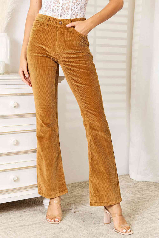 swvws Judy Blue Full Size Mid Rise Corduroy Pants