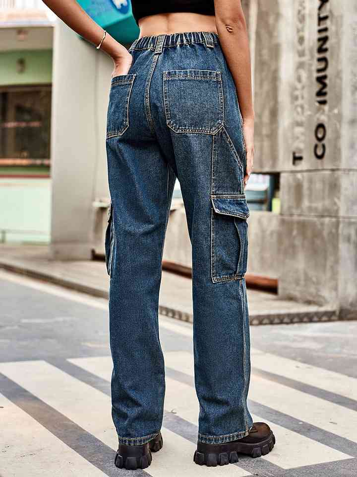 swvws Straight Leg Cargo Jeans