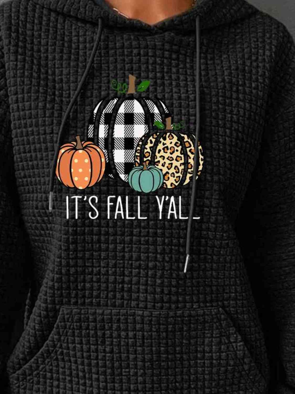 swvws IT'S FALL YALL Full Size Graphic Hoodie