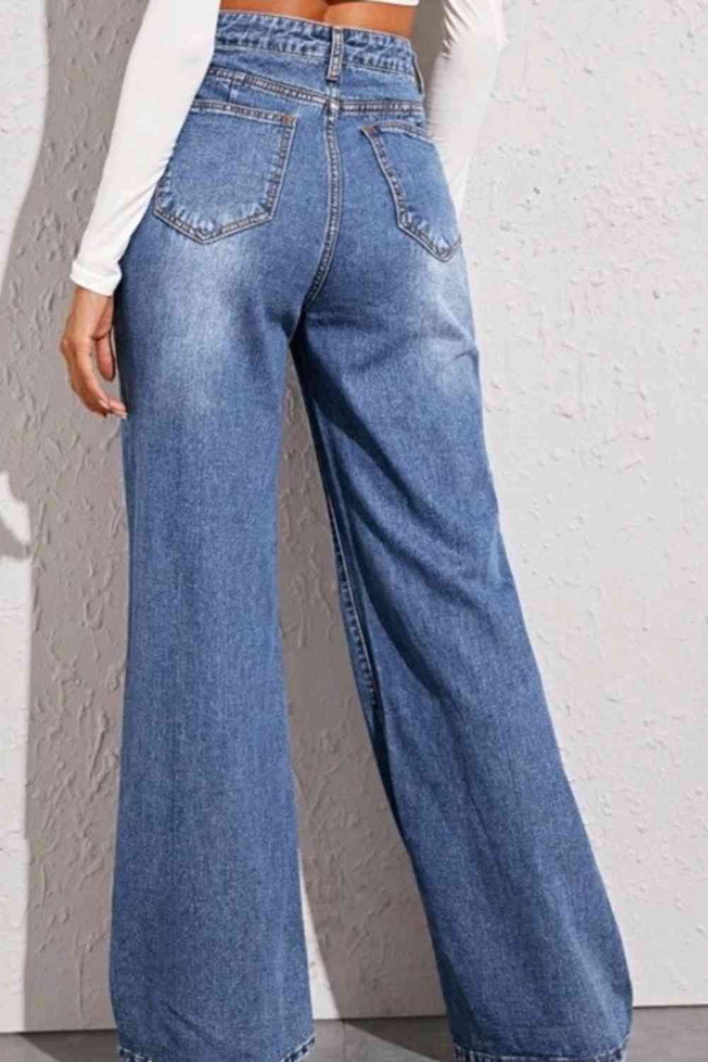 swvws High Waist Wide Leg Jeans