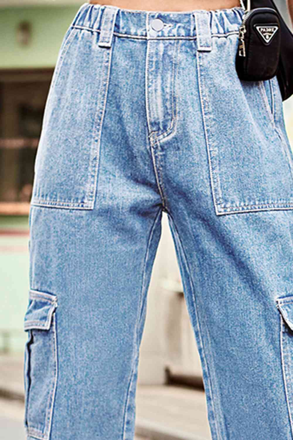 swvws Straight Leg Cargo Jeans