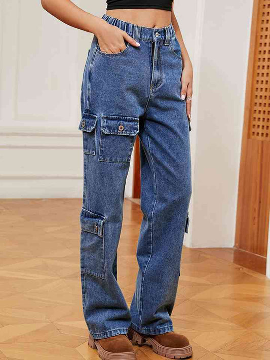 swvws Buttoned Long Jeans