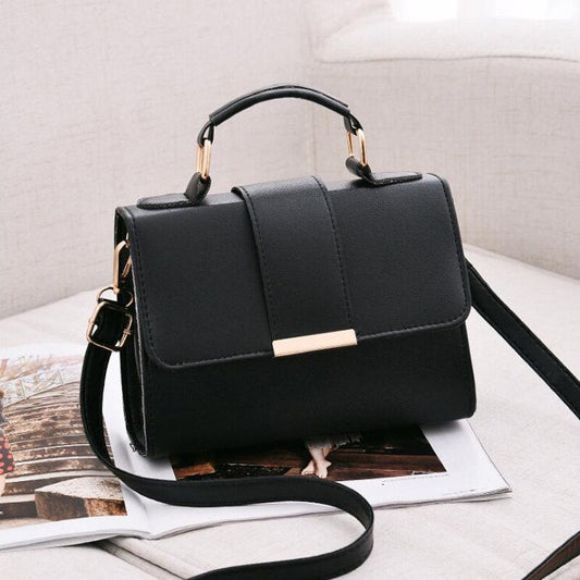 swvws BACK TO COLLEGE   Hot Selling Fashion Women Bag PU Leather Handbags Small Shoulder Crossbody Bag Flap Designer Ladies Hand Bags