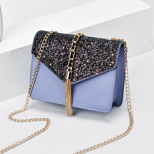 swvws  BACK TO COLLEGE    Fashion Designer Crossbody Bags for Women Shoulder Bags Chain Lady Handbag Tassel Women's Messenger Bags