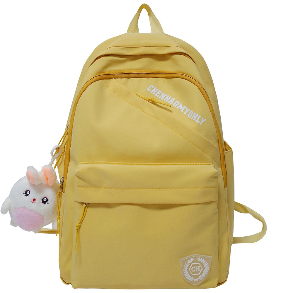 swvws Fashion Girl Pink Kawaii Waterproof College Backpack Trendy Ladies Travel Bag Cool Women School Bag Laptop Female Cute Backpacks