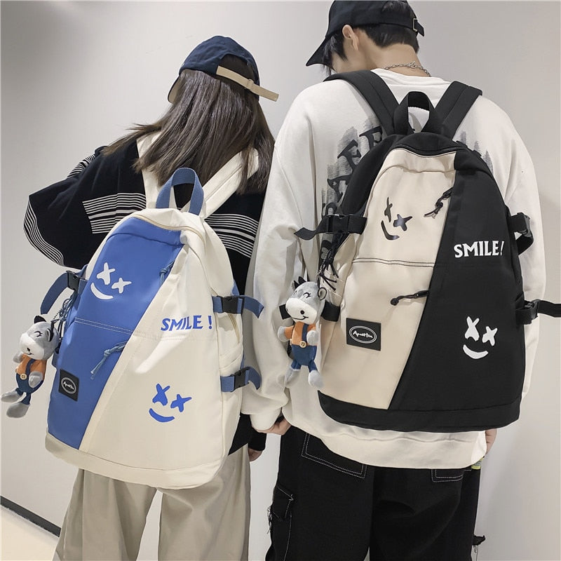 swvws Fashion Big Backpack Winter Lovers Travel Bagpack Women Laptop Mochila For Teenager Bookbag New College School Bag Men Rucksack