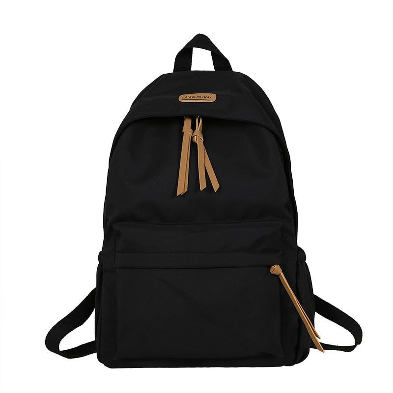 BACK TO SCHOOL   Fashion Backpack Waterproof Student Schoolbag Men Black Cotton Cute Women for Teenage Girls School Mochila Rucksack