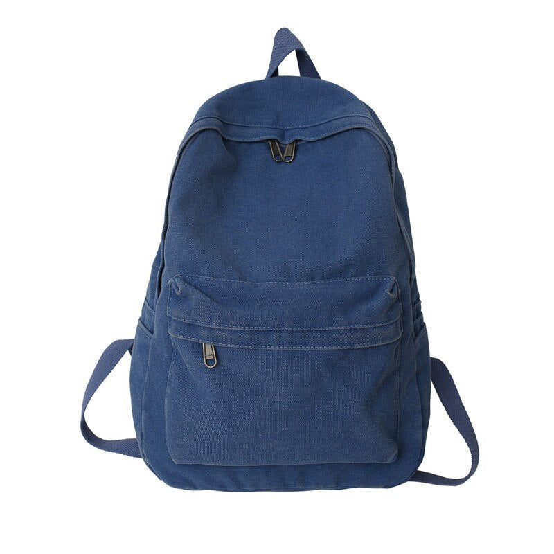 swvws New Casual Large Capacity Denim Women Backpacks High Quality Ladies Daily Travel Bag Teenagers Girls School Rucksack School Bag