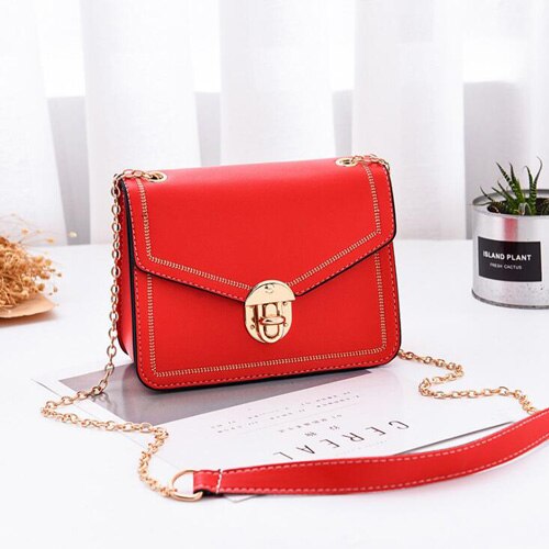 swvws BACK TO COLLEGE    New Summer Women Bags Chain Strap Shoulder Bag Fashion Small Messenger Crossbody Bags for Women Handbag