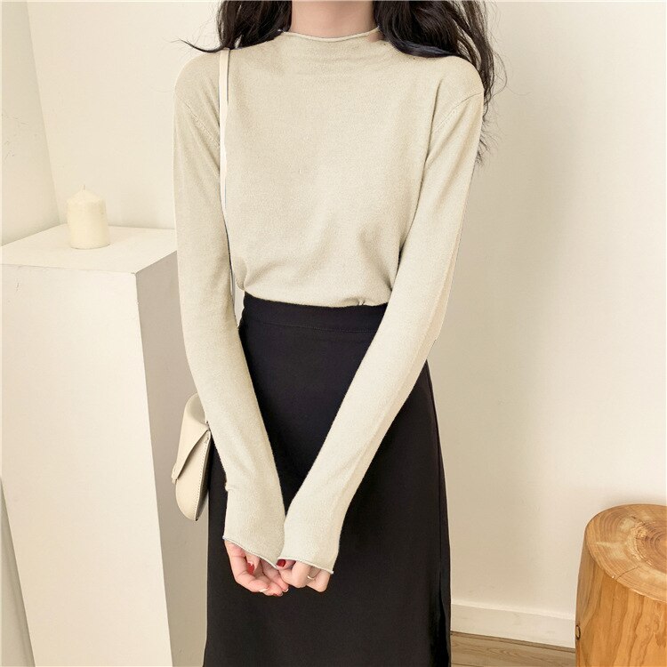 swvws Women's Knitted Vest Simple Solid Sleeveless Pullover Autumn Winter Korean V Neck Loose Sweater Vest Female Waistcoat Chic Tops