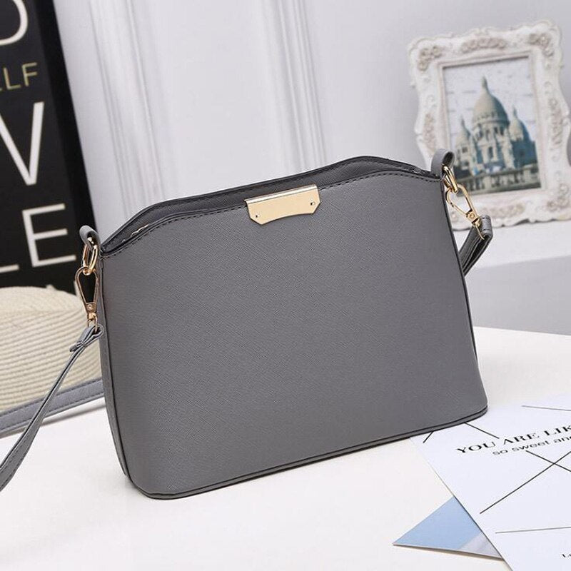 swvws  BACK TO COLLEGE    Hot Women Bag Fashion Simple Shoulder Bag Designer PU Leather Messenger Crossbody Bags Ladies Hand Bag