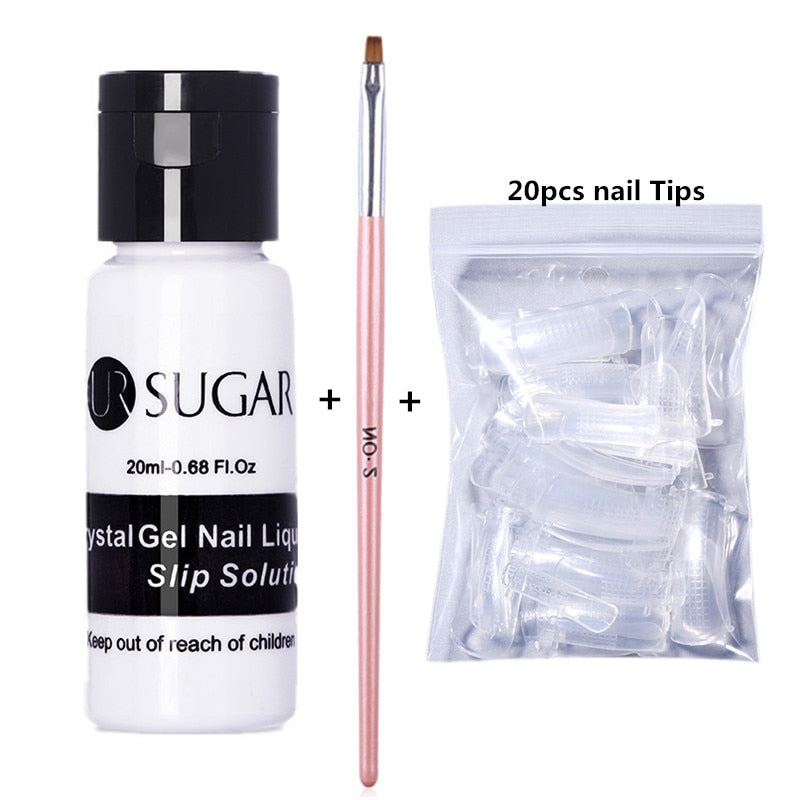 swvws  Acrylic Nail Gel Kit 15Ml Quick Building Set Nail Gel Polish For Nail Extensions Acrylic Gel Polish Nail Art