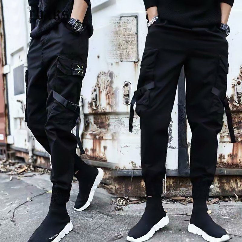 swvws Mens Vintage Hip Hop Style Baggy Jeans Men Trousers Jogging Military Cargo Pants Casual Outdoor Work Tactical Tracksuit Pants Summer Thin Plus Size Men's Clothing 5XL