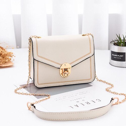 swvws BACK TO COLLEGE    New Summer Women Bags Chain Strap Shoulder Bag Fashion Small Messenger Crossbody Bags for Women Handbag