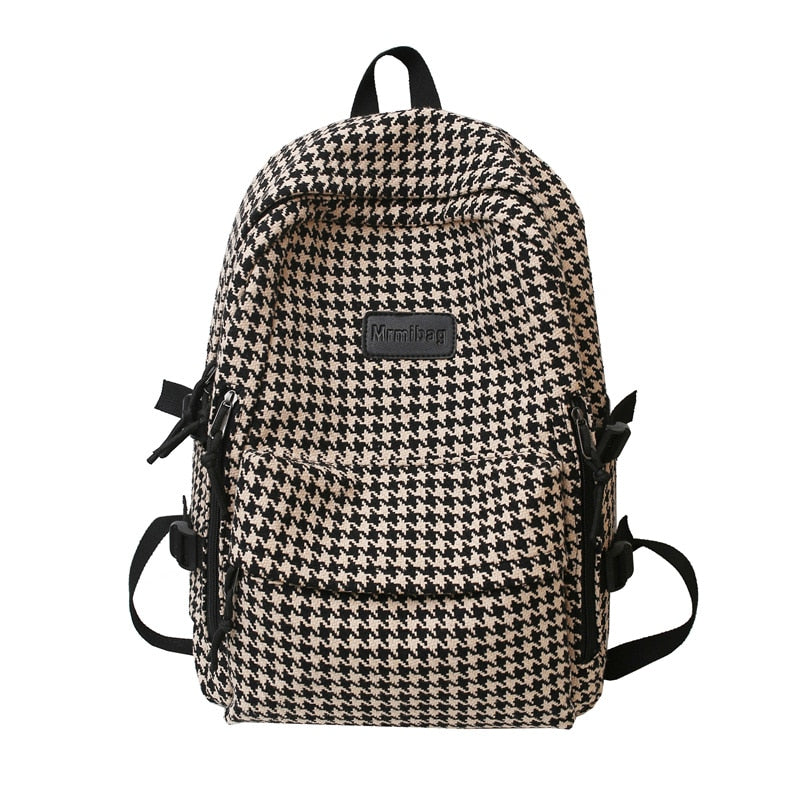 swvws NEW Women's Luxury Fashion Knit Backpack Designer Ladies School Bag Female Large-capacity College Pattern High Quality Backpack