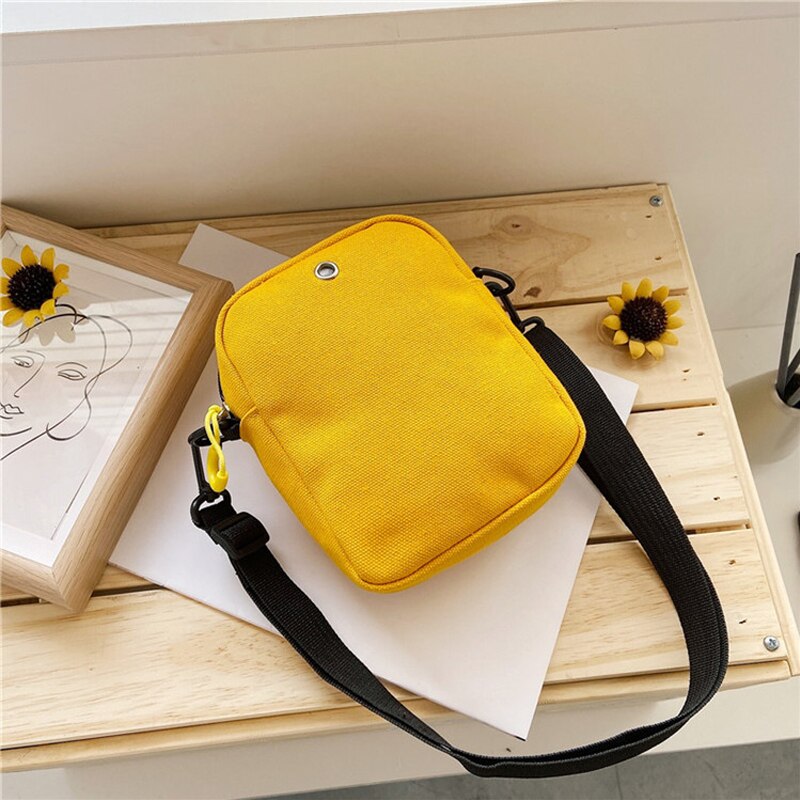 swvws  Women Purse Bag New Small Canvas Bag For Women  Flower Embroidery Shoulder Bag Girls Crossbody Bag Phone Bags Bolsa Feminina