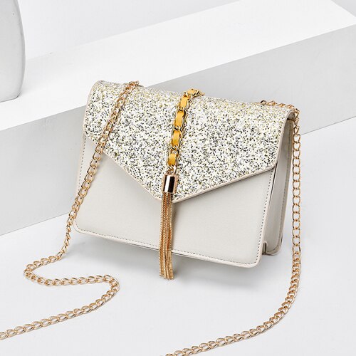 swvws  BACK TO COLLEGE    Fashion Designer Crossbody Bags for Women Shoulder Bags Chain Lady Handbag Tassel Women's Messenger Bags