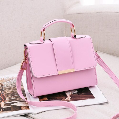 swvws BACK TO COLLEGE   Hot Selling Fashion Women Bag PU Leather Handbags Small Shoulder Crossbody Bag Flap Designer Ladies Hand Bags