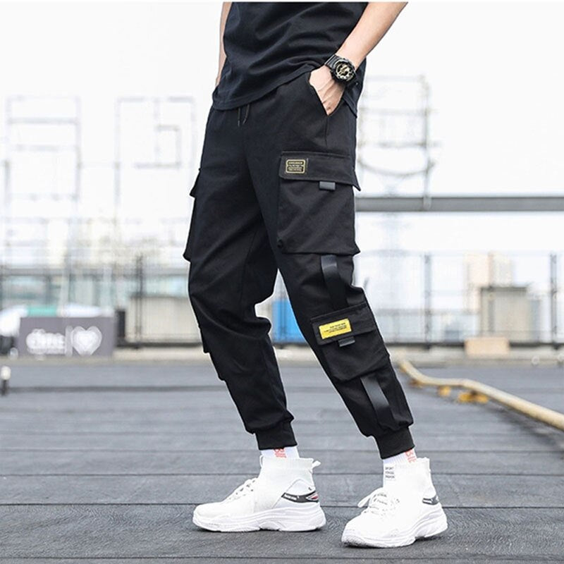 swvws Mens Vintage Hip Hop Style Baggy Jeans Men Trousers Jogging Military Cargo Pants Casual Outdoor Work Tactical Tracksuit Pants Summer Thin Plus Size Men's Clothing 5XL