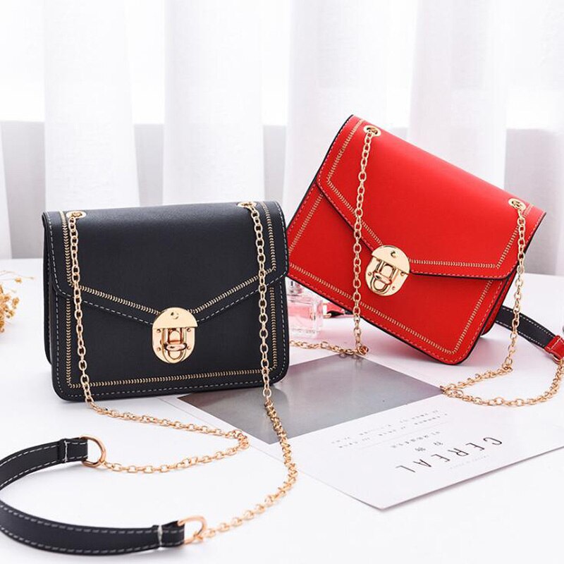 swvws BACK TO COLLEGE    New Summer Women Bags Chain Strap Shoulder Bag Fashion Small Messenger Crossbody Bags for Women Handbag