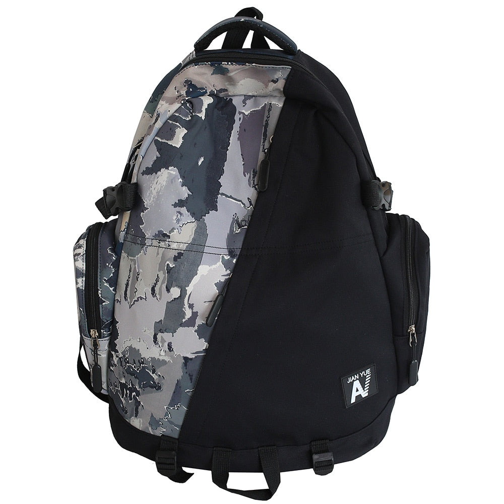 swvws High Capacity Men Graffiti Backpack Camouflage Laptop Book Boy School Bag Female Fashion Women Cool Student Backpack Male Travel