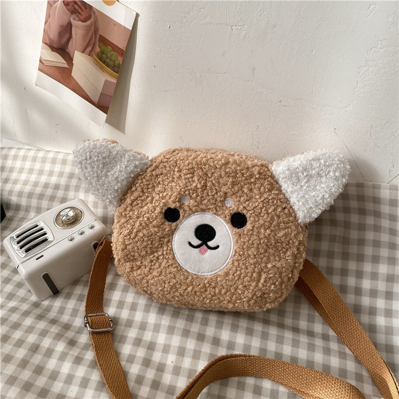 swvws  Japanese Style Kawaii Bag Women Cartoon Plush Shoulder Bag For Women New Crossbody Bag Small Phone&Purse Bag Bolsa Feminina