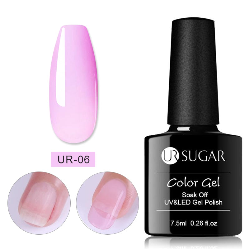 swvws  7.5Ml Milky Jelly White Gel Nail Polish Nails Clear Pink Extend Nail Tips Soak Off Led UV Gel Varnish