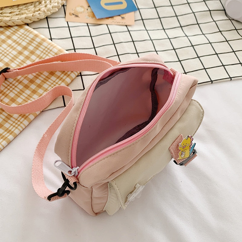 swvws  New Lovely Small Bag Women Nylon Bag Girls Crossbody Bags Women Bolsa Feminina Shoulder Bag Mobile Phone Bag Mini Bags Sac