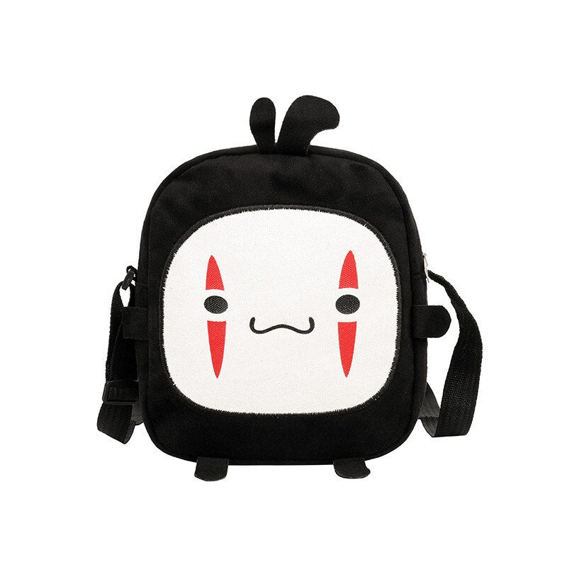 swvws Japanese Style Faceless Man Small Bag Plush Crossbody Bags Women Mini Mobile Phone Bag Shoulder Bag For Women Bolsa Feminina Sac